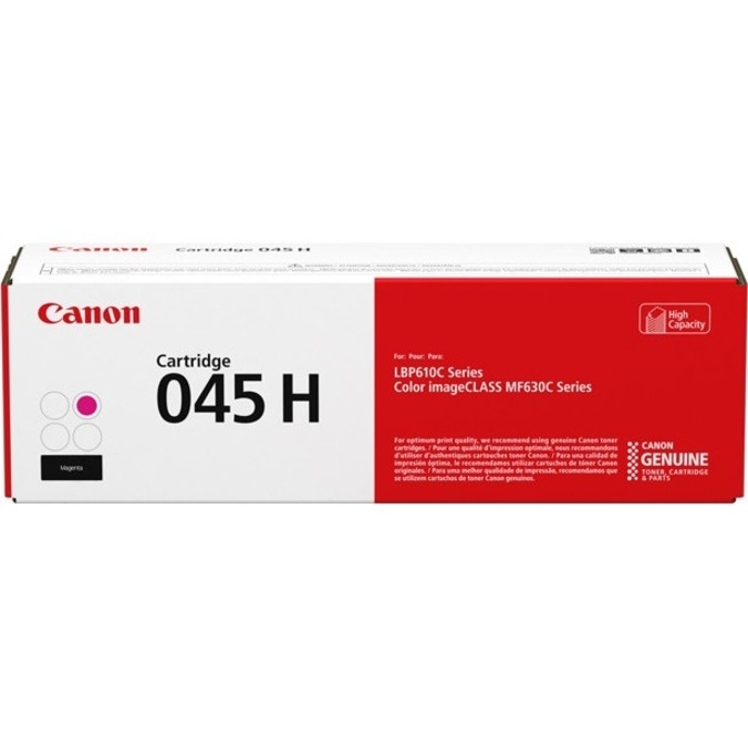 Canon 045 H - High Capacity - magenta - original - toner cartridge - for ImageCLASS LBP611, LBP613,...