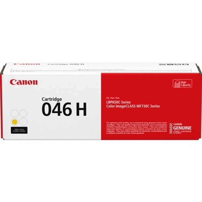 Canon 046 H - High Capacity - yellow - original - toner cartridge - for ImageCLASS LBP654, MF731, MF...