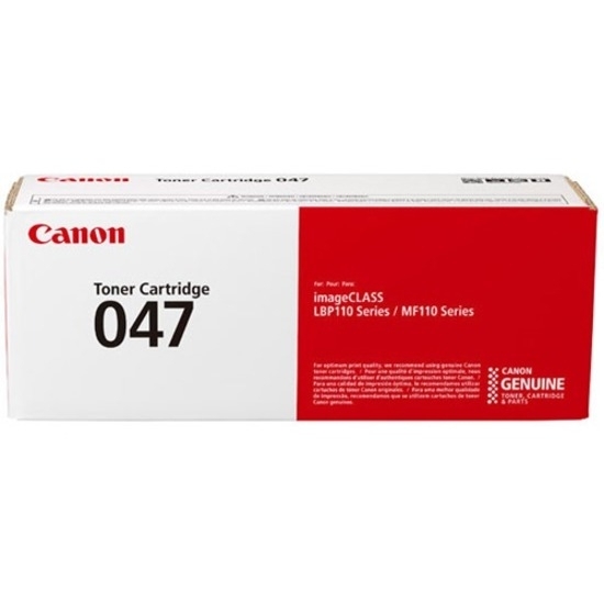 Canon 047 Original Toner Cartridge - Black - Laser - 1600 Pages