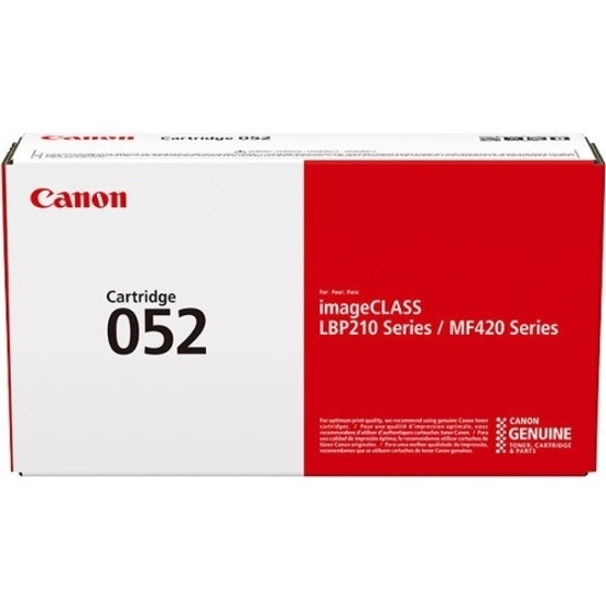 Canon 052 Original Toner Cartridge - Black - Laser - 3100 Pages