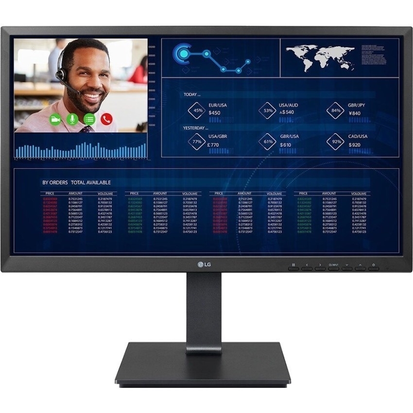 24 LG THIN CLIENT AIO MONITOR, 1920X1080, IPS, INTEL CELERON J4105, 8GB DDR4, 12