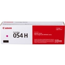 Canon 054H Original Toner Cartridge - Magenta - Laser - High Yield - 2300 Pages - 1 Pack