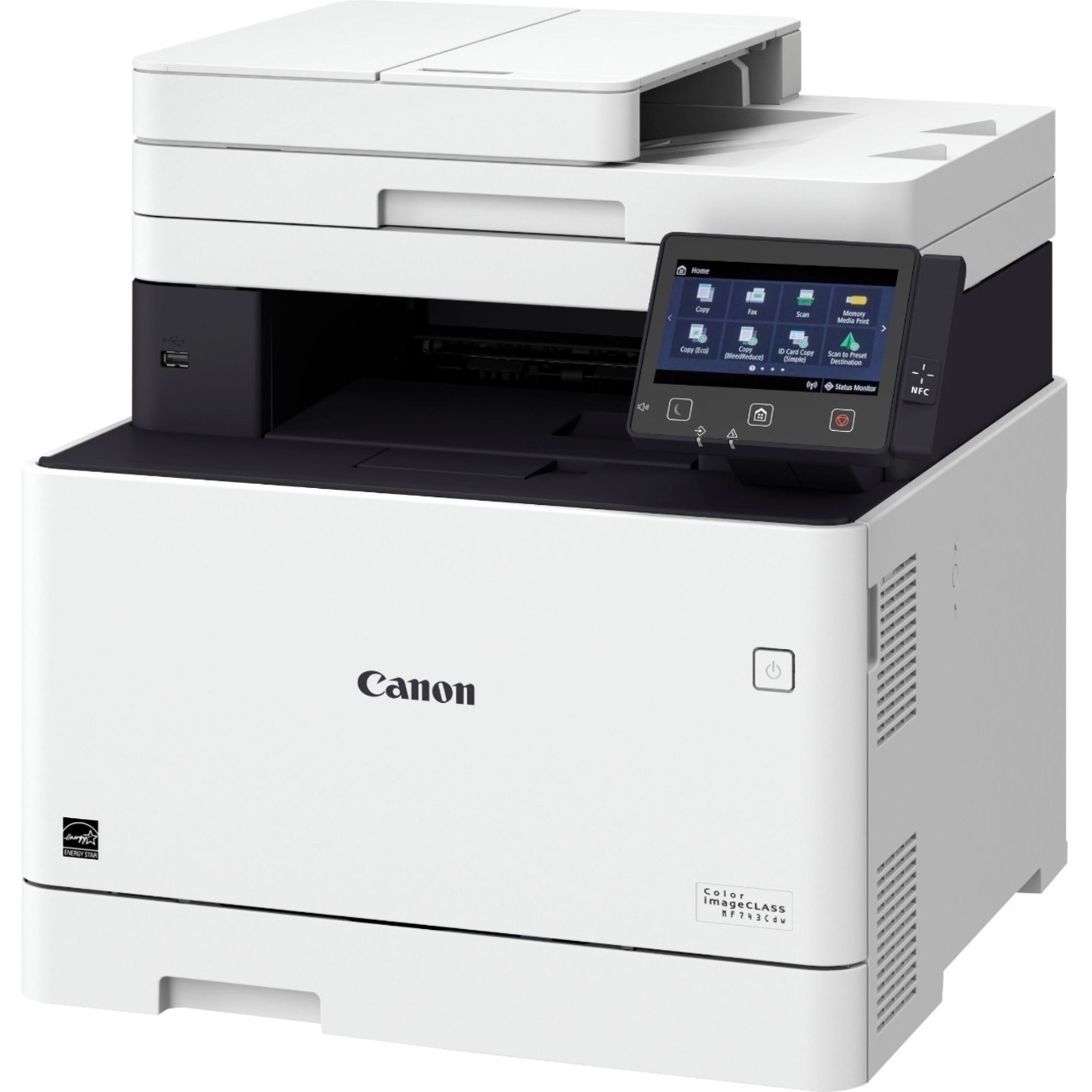 Canon imageCLASS MF740 MF743Cdw Wireless Laser Multifunction Printer - Color - Copier/Fax/Printer/Sc...