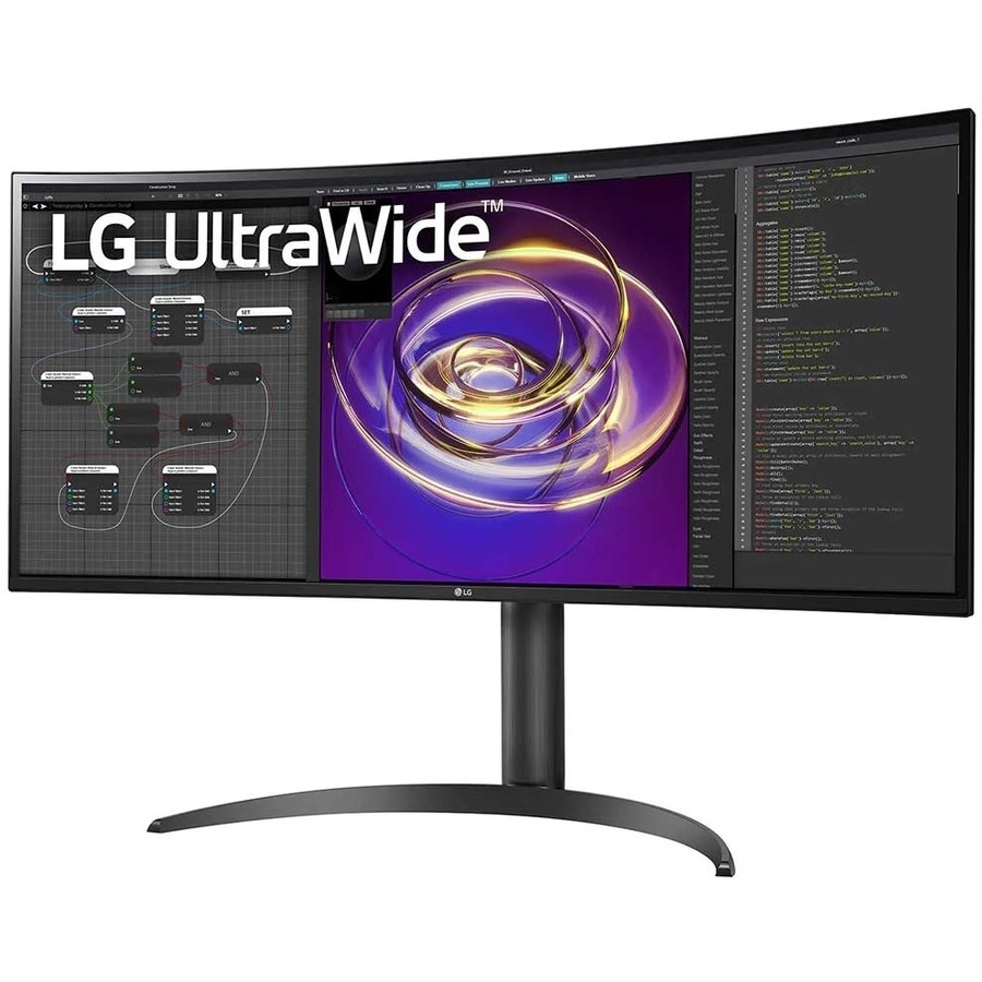 34LG MONITOR, CURVED, 3440X1440, 21:9 IPS, HDMI 2.0 (2), DP, USB TYPE-C, USB 3.0