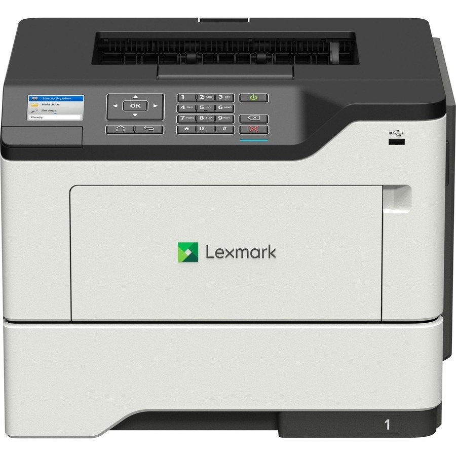 MS621DN - LASER PRINTER - MONOCHROME - LASER - UP TO 50 PPM - GIGABIT ETHERNET;U