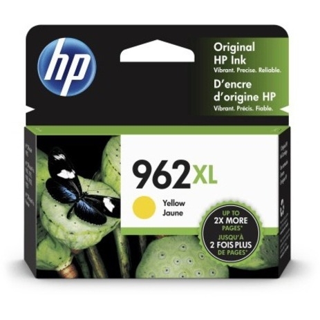 HP 962XL Original Ink Cartridge - Yellow - Inkjet - High Yield - 1600 Pages - 1 Each