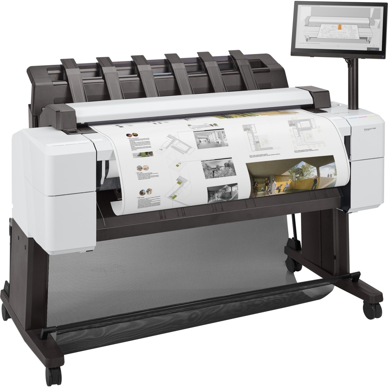 HP Designjet T2600 PostScript Inkjet Large Format Printer - 36