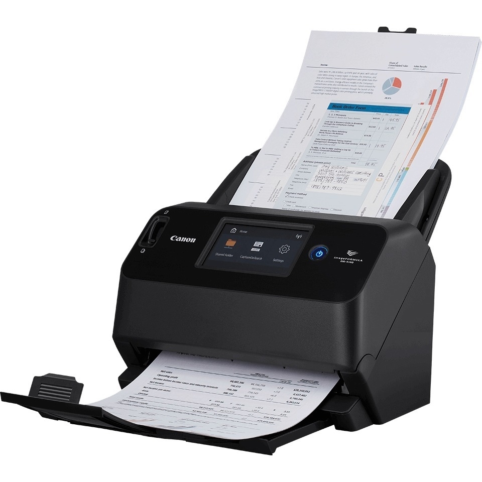 DR-S150- NETWORKED DOCUMENT SCANNER- BUILT IN WI-FI, WIRED ETHERNET, AND USB CON