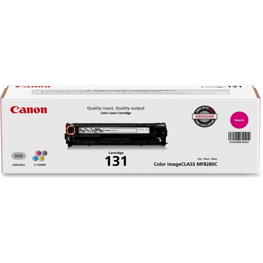 Canon 131 Original Toner Cartridge - Laser - 1500 Pages - Magenta - 1 Each