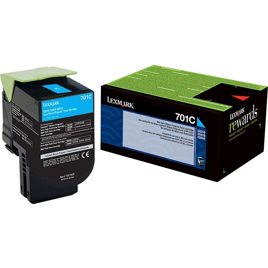 701C CYAN RETURN PROGRAM TONER CARTRIDGE