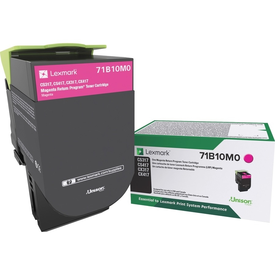 CS/X317/417/517 MAGENTA RETURNPROGRAM TONER