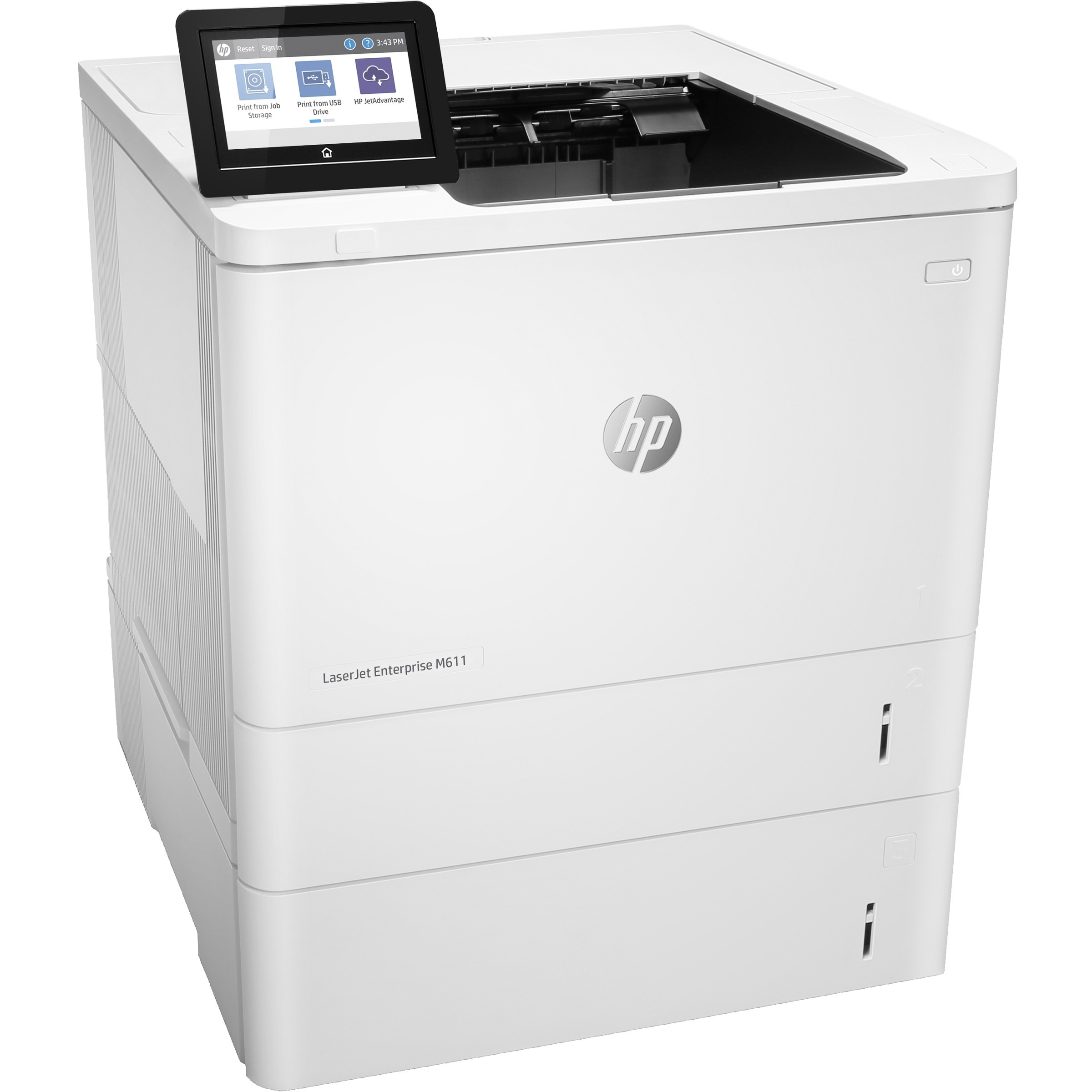 HP LaserJet Enterprise M611x Desktop Laser Printer - Monochrome - 65 ppm Mono - 1200 x 1200 dpi Prin...