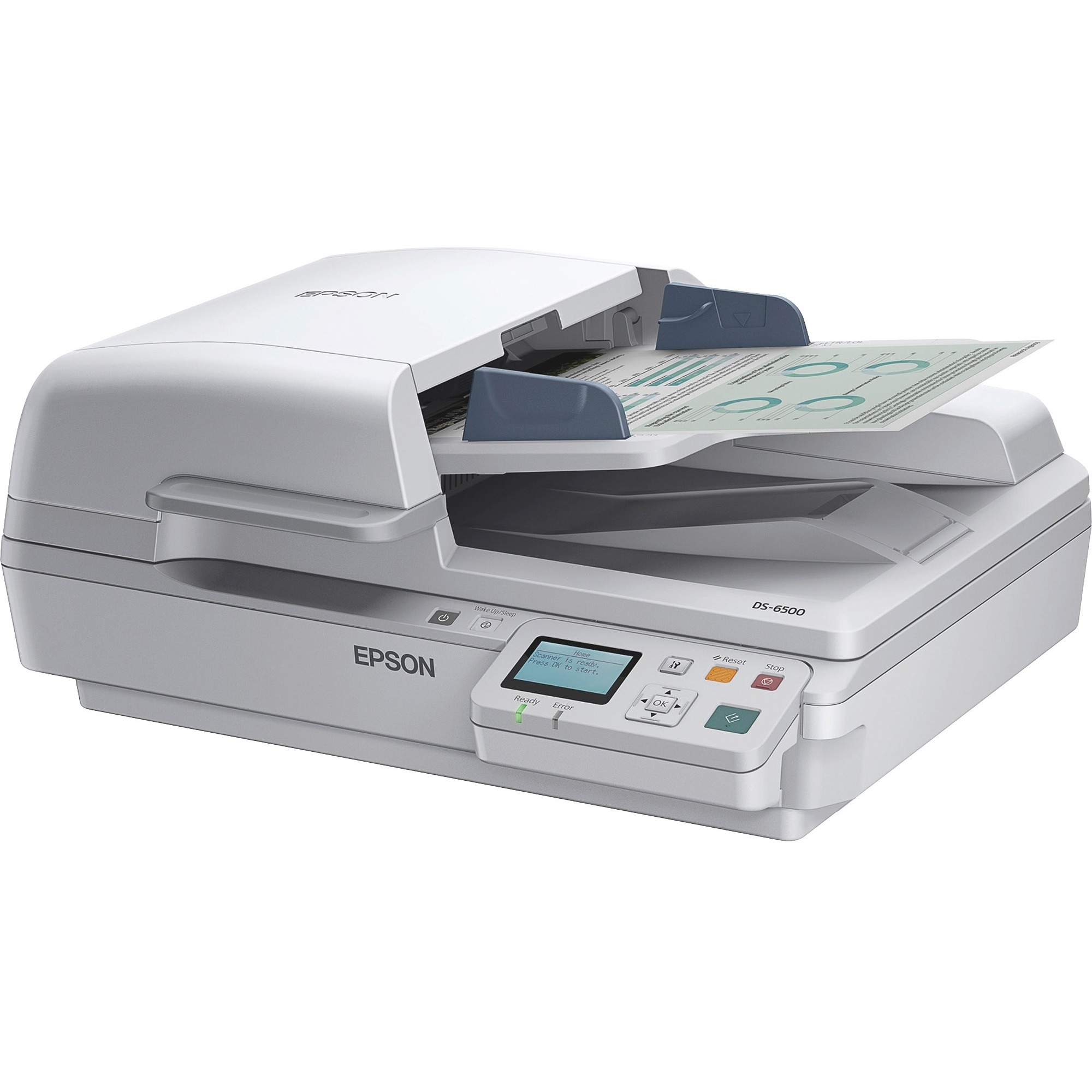 EPSON WORKFORCE DS-6500 DOCUMENT SCANNER;COMPARABLE WITH THE FUJITSU FI-6230Z