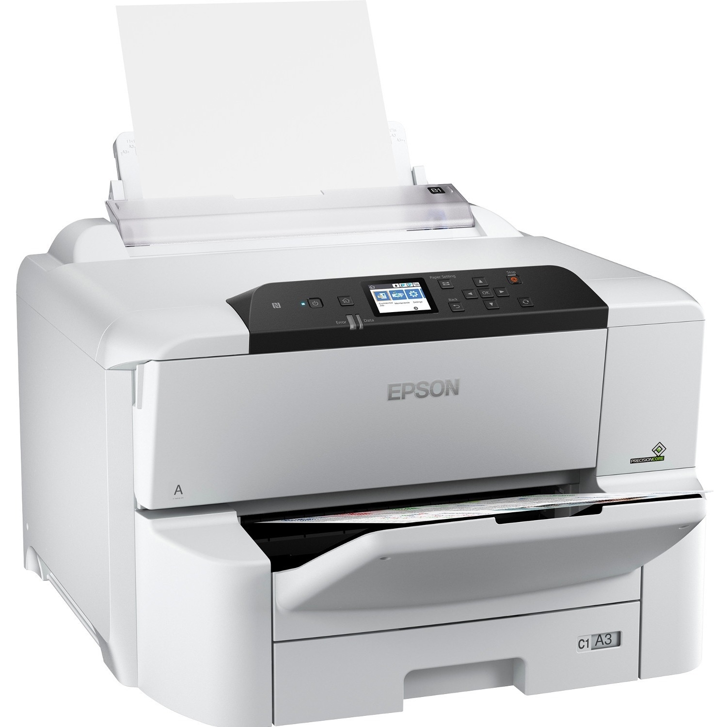 Epson WorkForce Pro WF-C8190 Desktop Inkjet Printer - Color - 35 ppm Mono / 35 ppm Color - 4800 x 12...