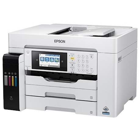 Epson WorkForce ST-C8090 Wireless Inkjet Multifunction Printer - Color - Copier/Fax/Printer/Scanner...