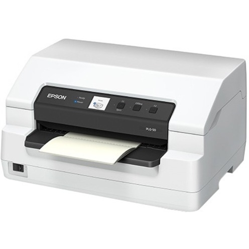 Epson PLQ 50 - Passbook printer - B/W - dot-matrix - 10 cpi - 24 pin - up to 630 char/sec - parallel...