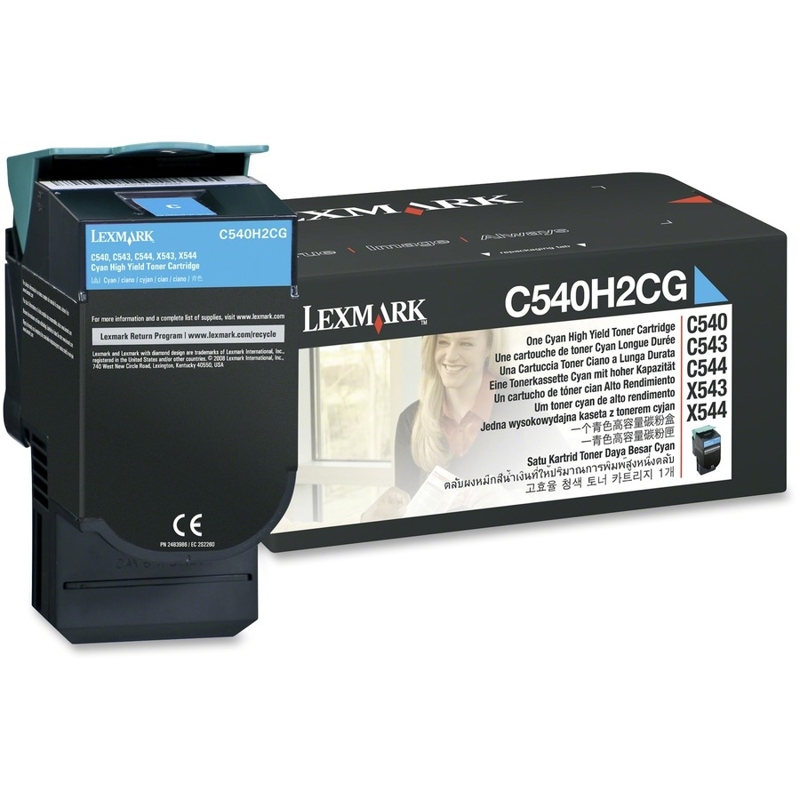 CYAN TONER CARTRIDGE HIGH YIELD