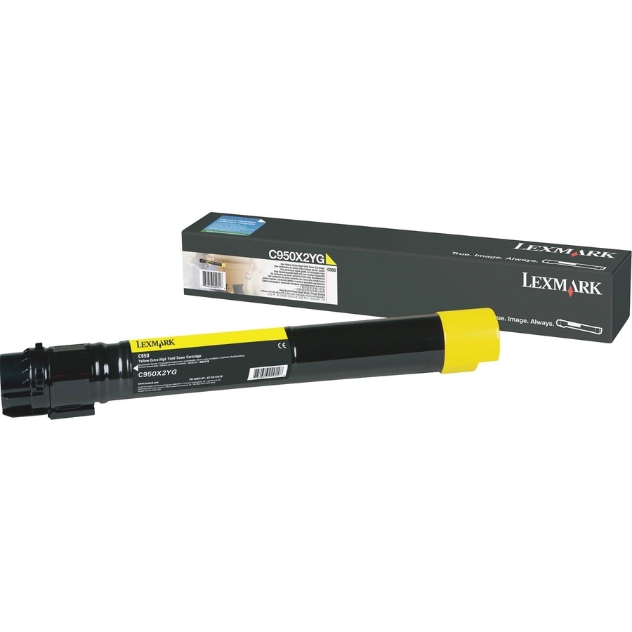 LEXMARK C950 YELLOW HIGH YIELD TONER CARTRIDGE