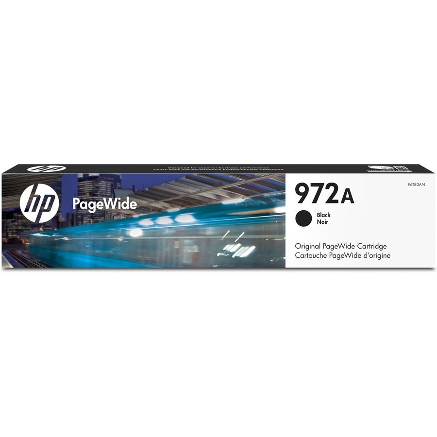 HP 972A (F6T80AN) BLACK ORIGINAL PAGEWIDE CARTRIDGE