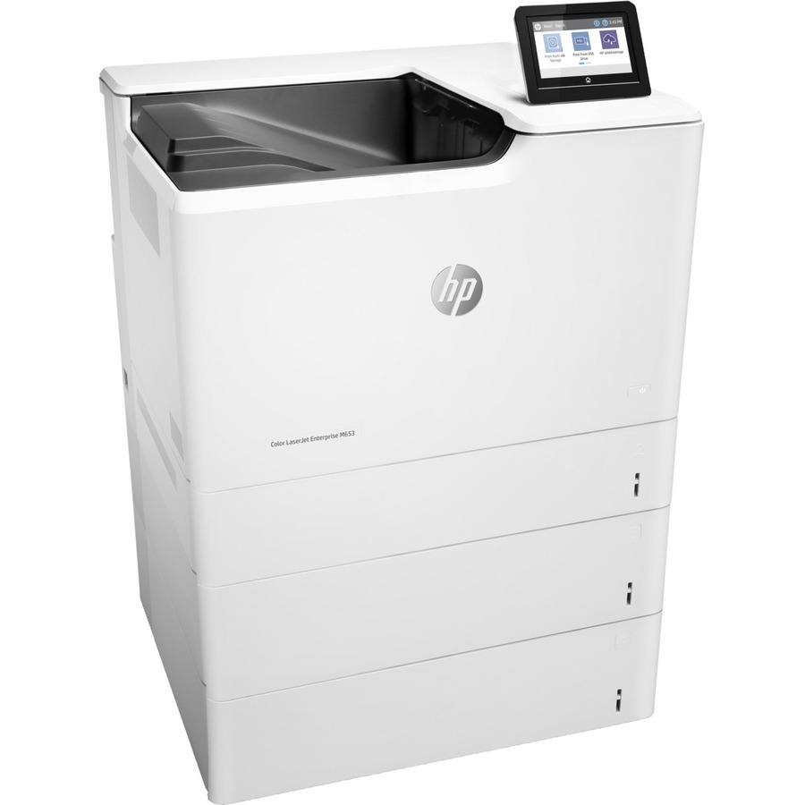 HP LaserJet M653x Desktop Laser Printer - Color - 74 ppm Mono / 74 ppm Color - 1200 x 1200 dpi Print...