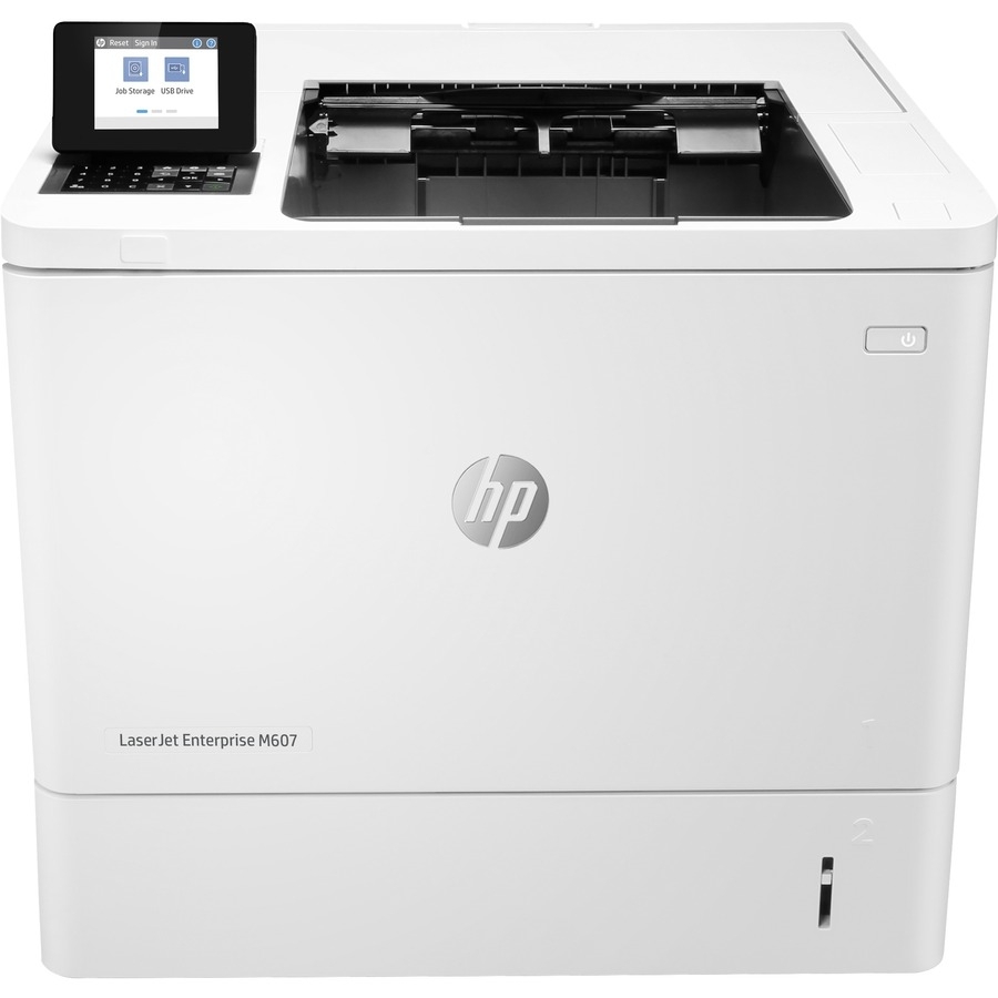 HP LaserJet M607 M607n Desktop Laser Printer - Monochrome - 55 ppm Mono - 1200 x 1200 dpi Print - Ma...