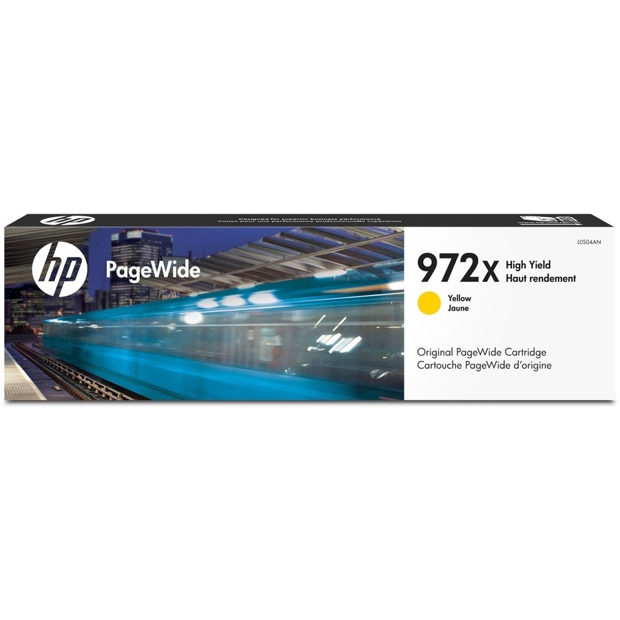 HP 972X (L0S04AN) HIGH YIELD YELLOW ORIGINAL PAGEWIDE CARTRIDGE