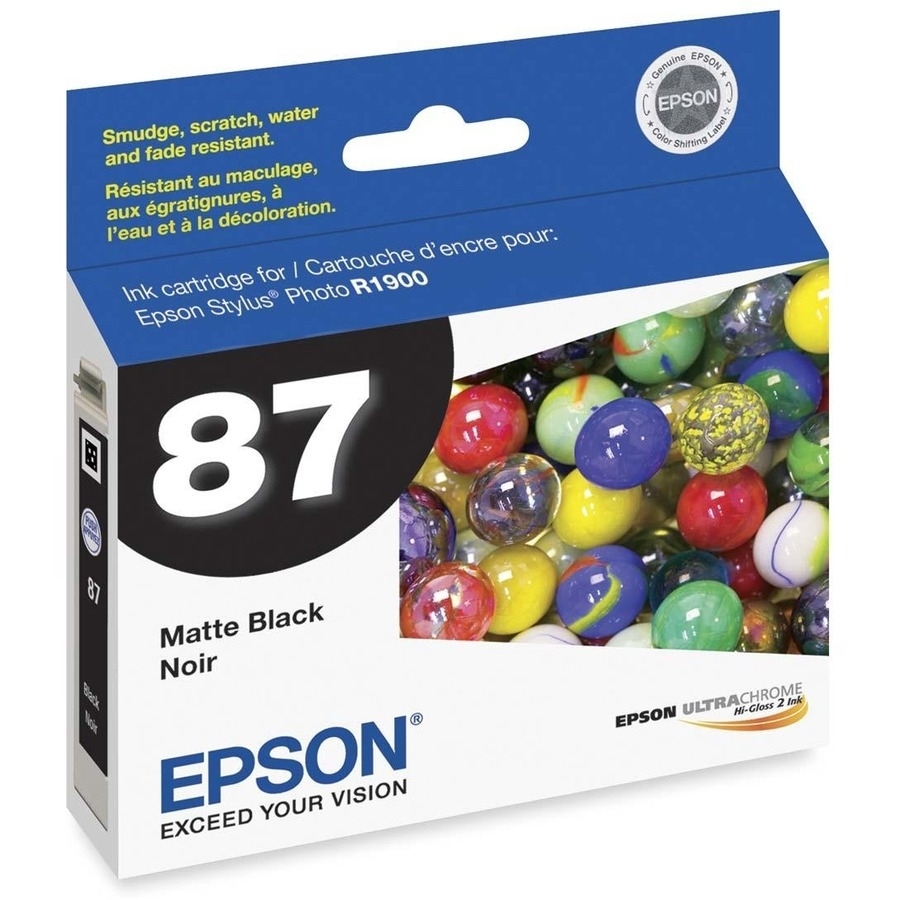 EPSON R1900 - INK CARTRIDGE - MATTE BLACK - EPSON STYLUS PHOTO R1900 PRINTER