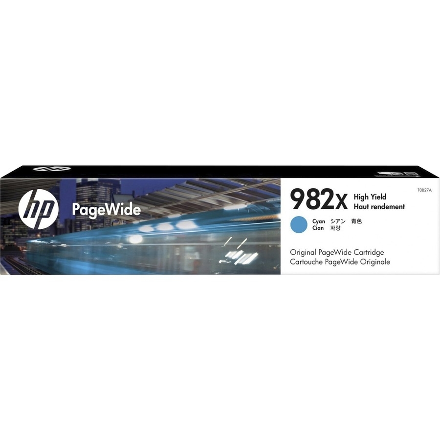 HP 982X (T0B27A) HIGH YIELD CYAN ORIGINAL PAGEWIDE CARTRIDGE