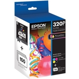 EPSON PM-400 COLOR INK CARTRIDGE, PHOTO PAPER PRINT PACK