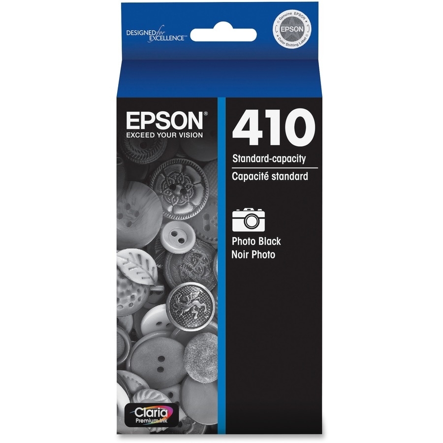 Epson T410 - Photo black - original - ink cartridge - for Expression Home XP-530, 630, 830, Expressi...