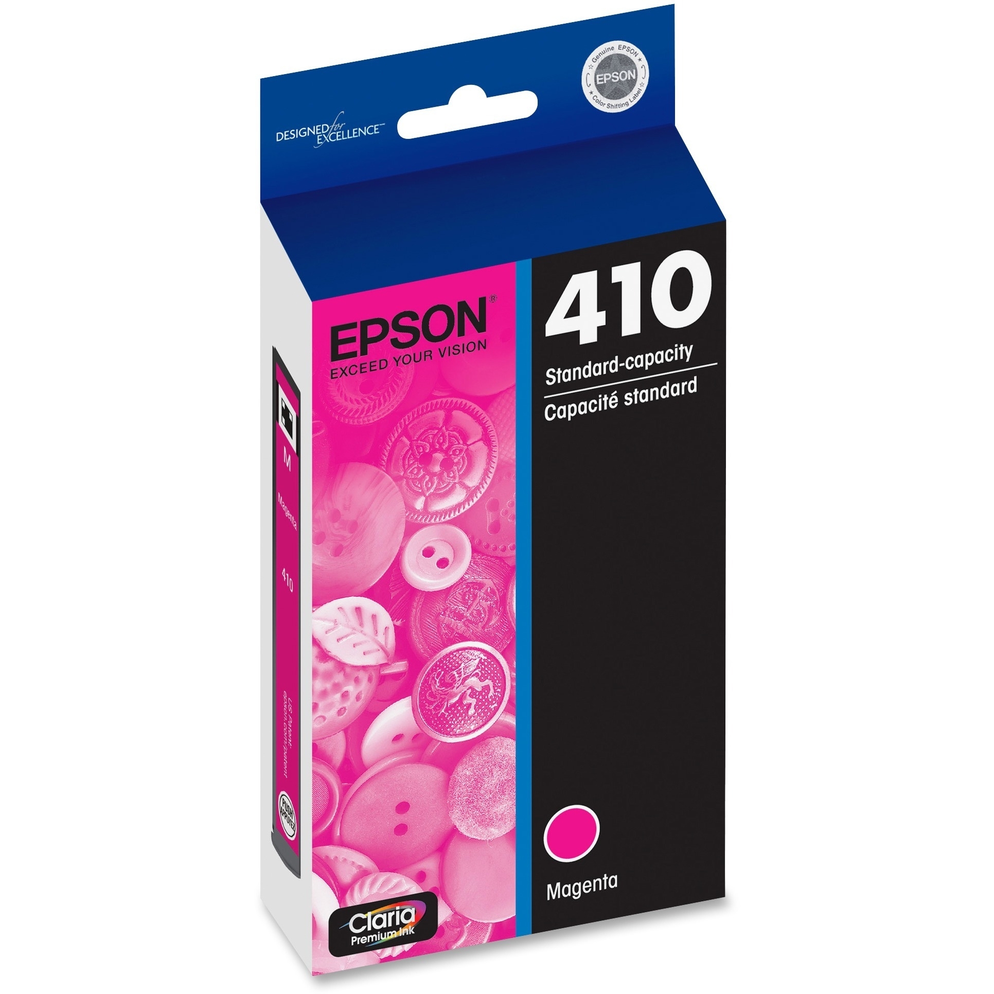 Epson T410 - Magenta - original - ink cartridge - for Expression Home XP-530, 630, 830, Expression P...