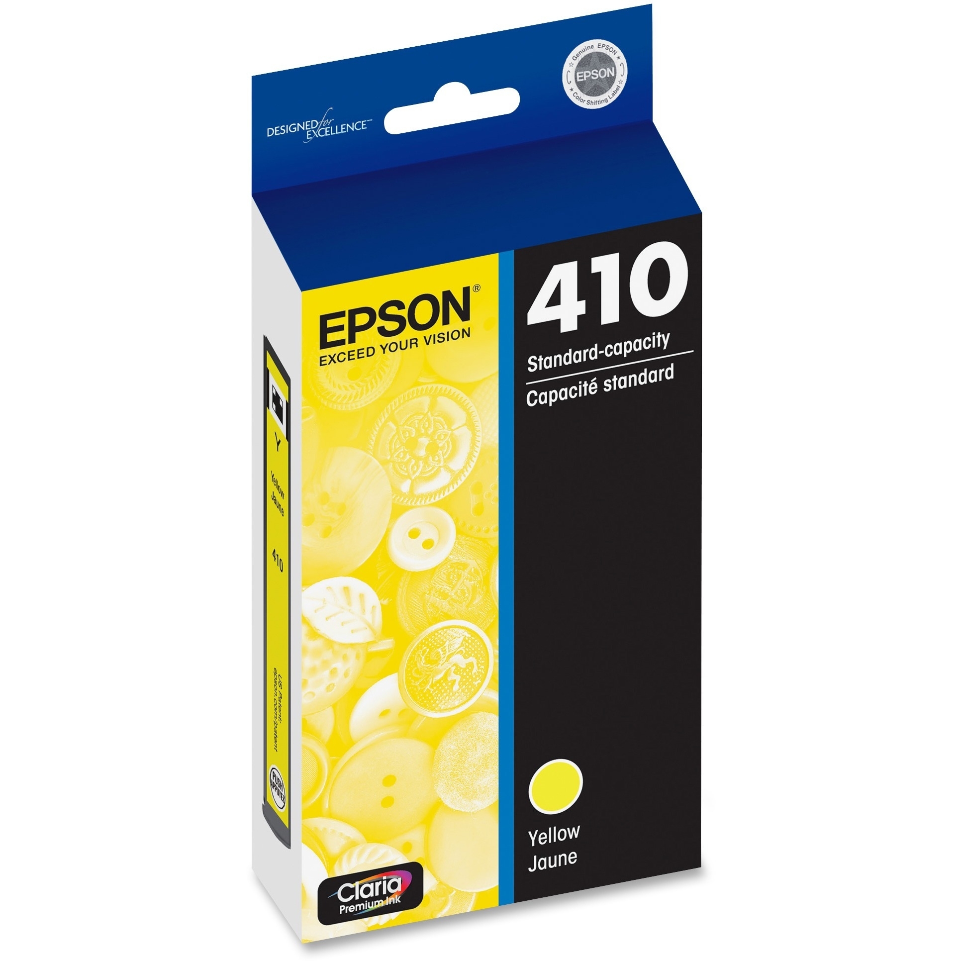 T410 CLARIA YELLOW  INK SENSORMATIC