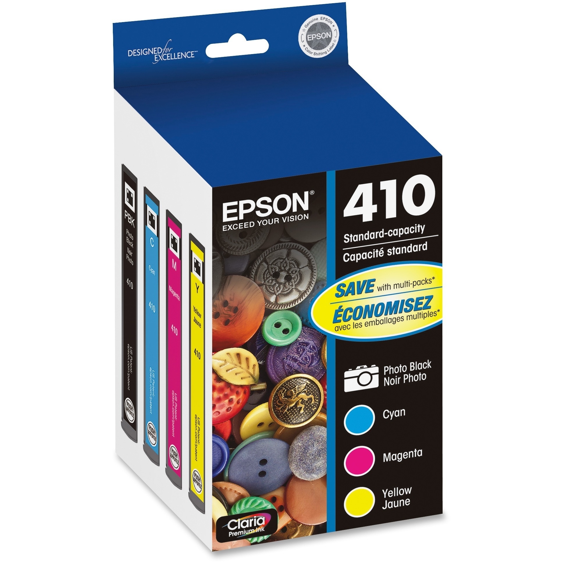 Epson T410 Multipack - 4-pack - black, yellow, ...