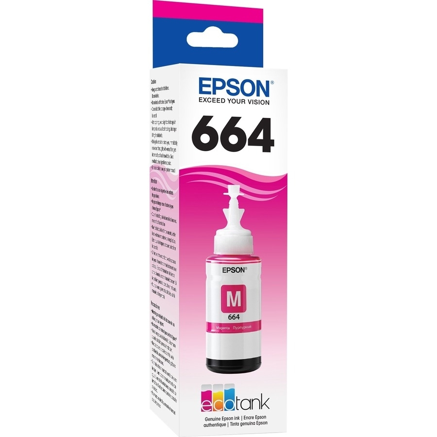 T664 DYE MAGENTA 70ML INK BOTTLE - SENSORMATIC