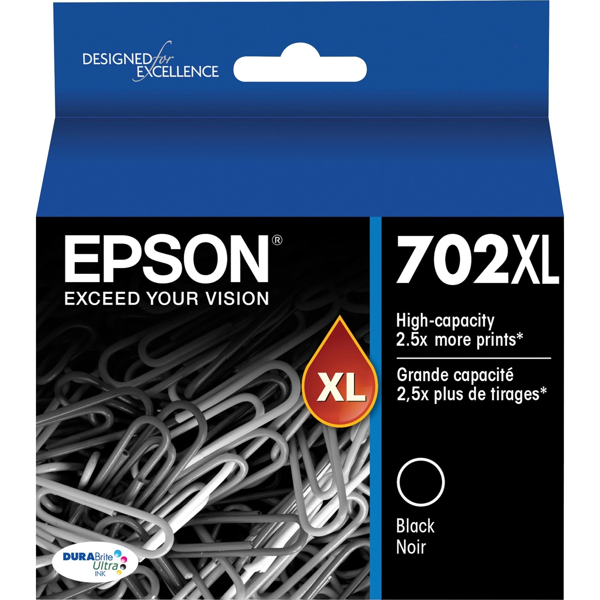 EPSON 702XL DURABRITE ULTRA INK,  HIGH-CAPACITY INK CARTRIDGES