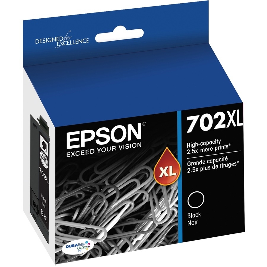 EPSON 702XL DURABRITE ULTRA INK,  HIGH-CAPACITY INK CARTRIDGES