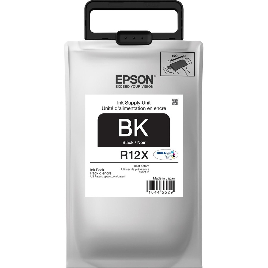 TR12 BLACK INK CARTRIDGE, LARGE CAPACITY