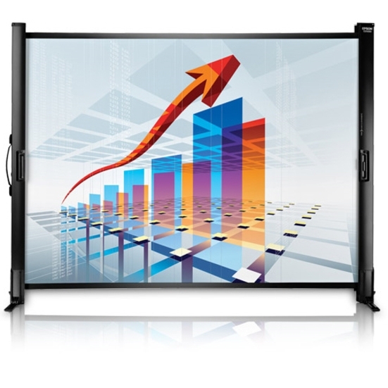 ES1000 ULTRA-PORTABLE TABLETOP PROJECTION SCREEN