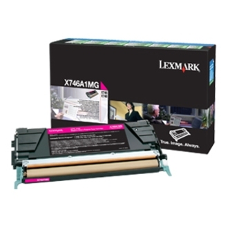 X746, X748 MAGENTA RETURN PROGRAM TONER CARTRIDGE