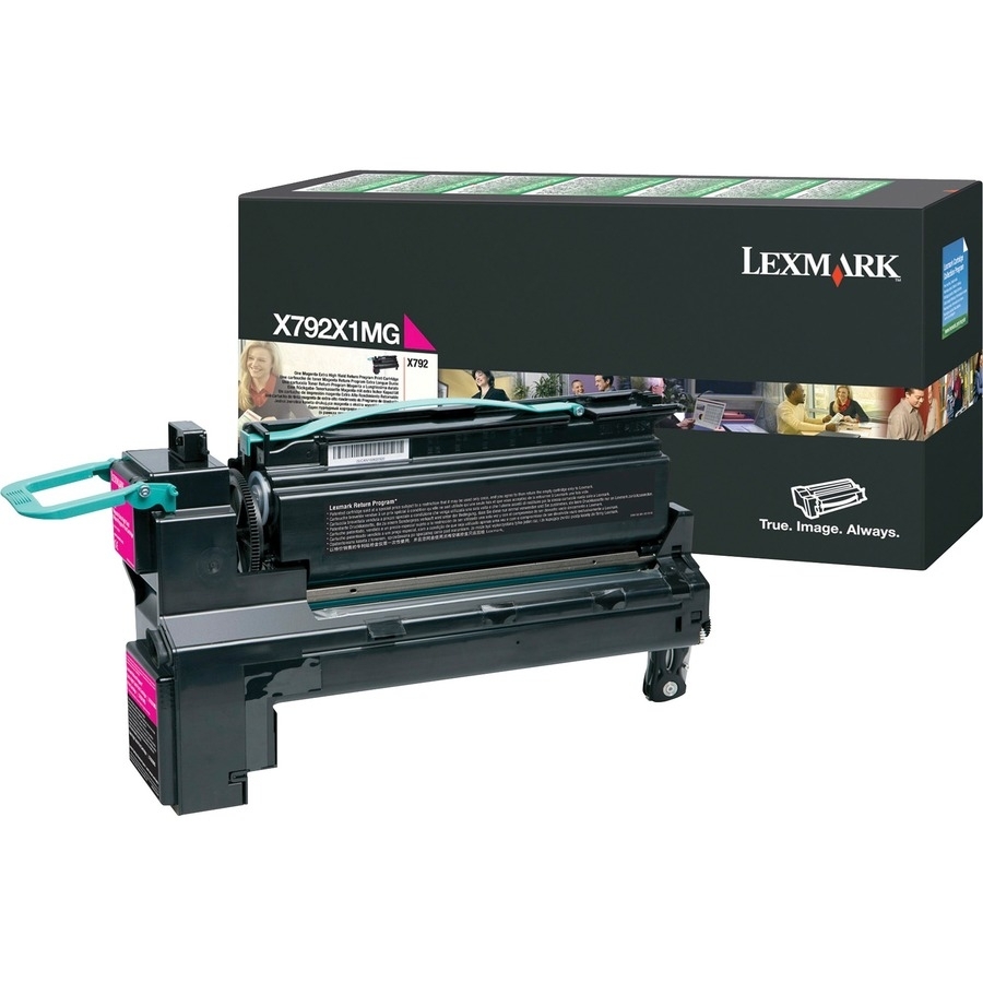 LEXMARK X792 MAGENTA EXTRA HIGH YIELD RETURN PROGRAM PRINT CARTRIDGE