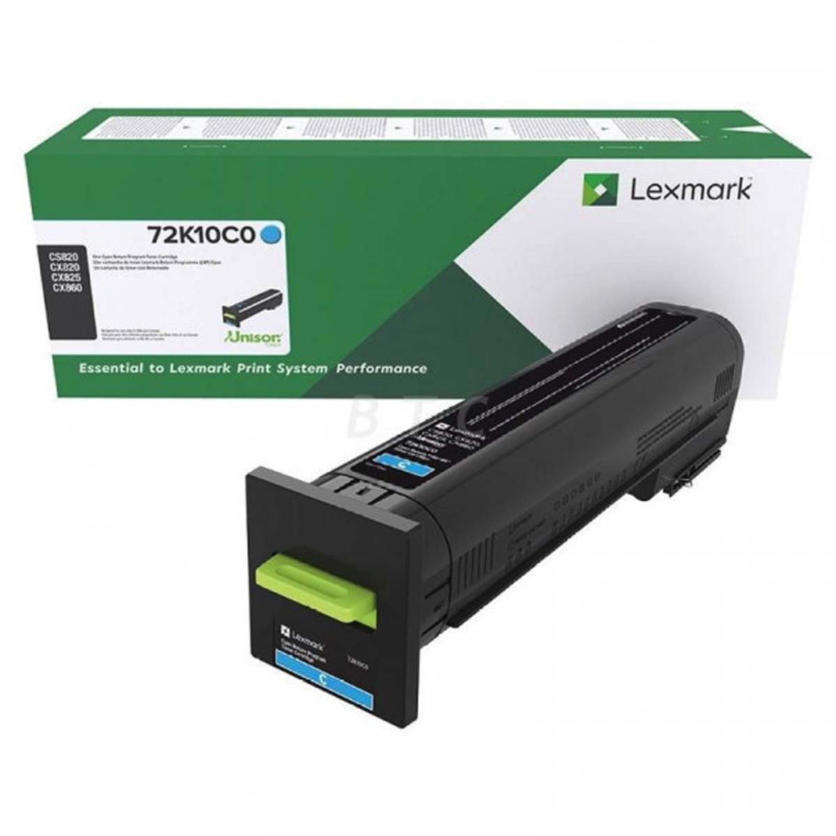 TAA CS82X CYAN RETURN PROGRAM TONER CARTRIDGE