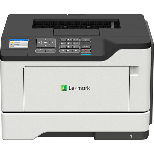 Recertified Lexmark MS521dn Desktop Laser Printer - Monochrome - 46 ppm Mono - 1200 x 1200 dpi Print...