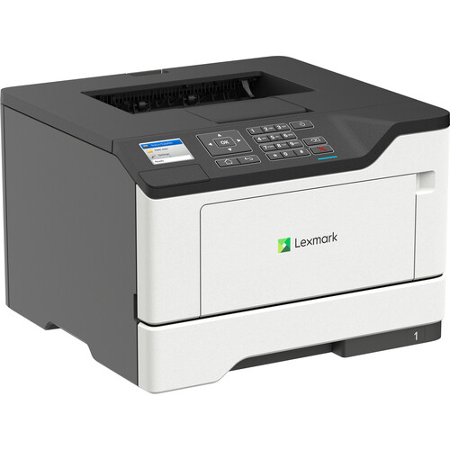 Recertified Lexmark MS521dn Desktop Laser Printer - Monochrome - 46 ppm Mono - 1200 x 1200 dpi Print...