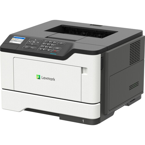 Recertified Lexmark MS521dn Desktop Laser Printer - Monochrome - 46 ppm Mono - 1200 x 1200 dpi Print...