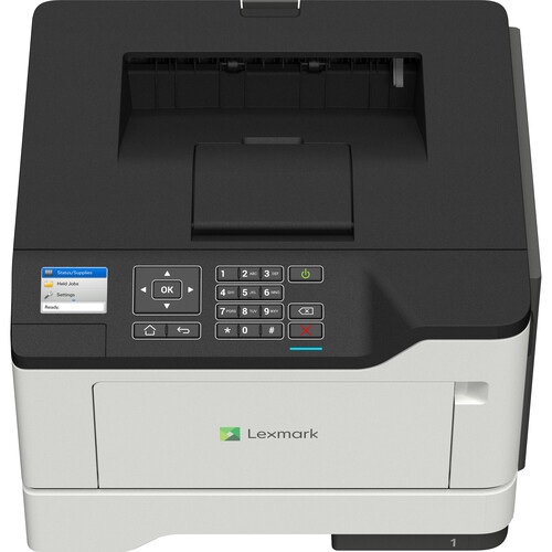 Recertified Lexmark MS521dn Desktop Laser Printer - Monochrome - 46 ppm Mono - 1200 x 1200 dpi Print...