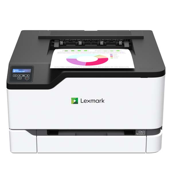 Lexmark C3224dw Desktop Wireless Laser Printer - Color - 24 ppm Mono / 24 ppm Color - 2400 x 600 dpi...