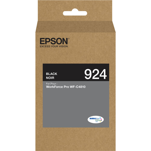 EPSON T924 BLACK INK CARTRIDGE, STANDARD CAPACITY