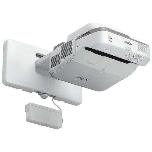 EPSON FACTORY RECERTIFIED BRIGHTLINK 695WI WXGA ULTRA SHORT-THROW PROJECTOR W/2Y