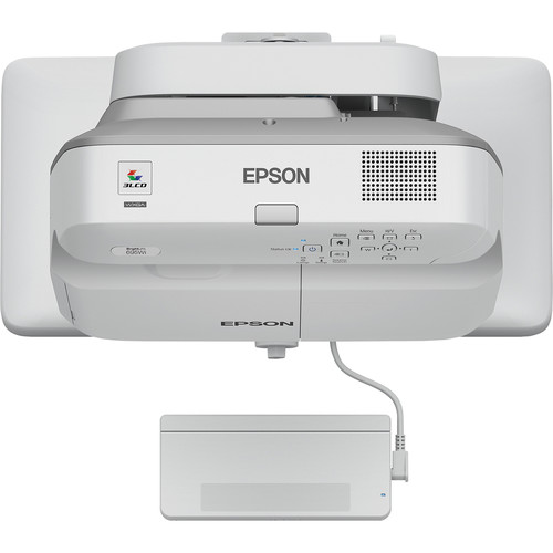 EPSON FACTORY RECERTIFIED BRIGHTLINK 695WI WXGA ULTRA SHORT-THROW PROJECTOR W/2Y