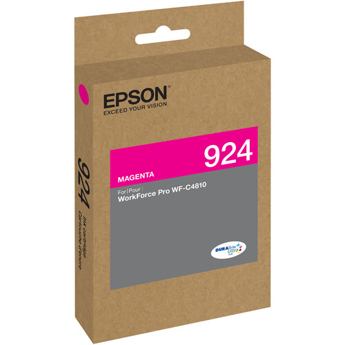 EPSON T924 MAGENTA INK CARTRIDGE, STANDARD CAPACITY